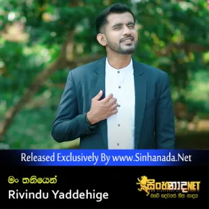 Cover Art – Man Thaniyen - Rivindu Yaddehige.mp3