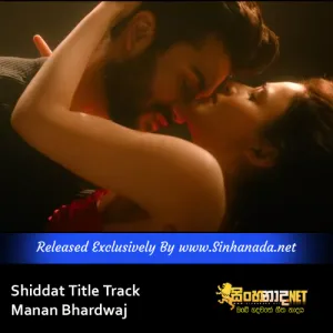 Cover Art – Shiddat Title Track - Manan Bhardwaj.mp3