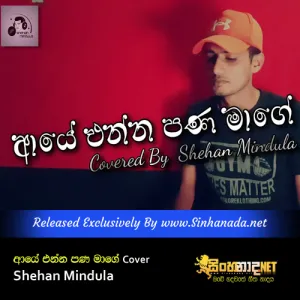 Cover Art – Aye Enna Pana Maage Cover - Shehan Mindula.mp3