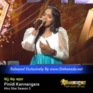 Cover Art – Madu Mala Lesa - Pinidi Kannangara Hiru Star Season 3.mp3