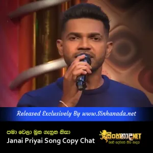 Cover Art – Janai Priyai Pama Wela Muna Gahuna Nisa Song Copy Chat.mp3