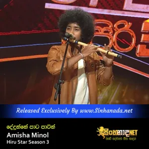Cover Art – Dedunne Pata Patin - Amisha Minol Hiru Star Season 3.mp3