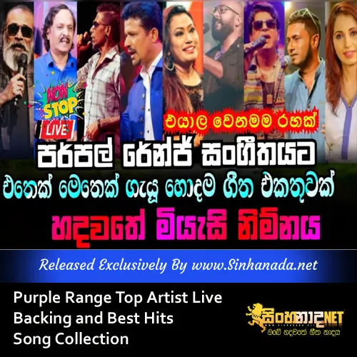 Cover Art – Purple Range Top Artist Live Backing and Best Hits Song Collection.mp3