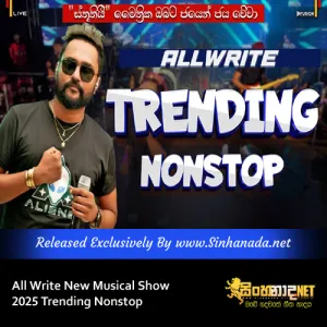 Cover Art – All Write New Musical Show 2025 Trending Nonstop.mp3