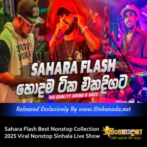 Cover Art – Sahara Flash Best Nonstop Collection 2025 Viral Nonstop Sinhala Live Show.mp3