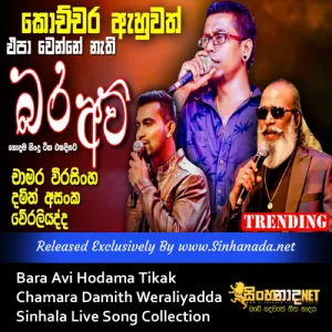 Cover Art – Bara Avi - Chamara Damith Weraliyadda Sinhala Live Song Collection.mp3