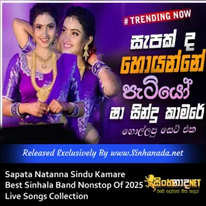 Cover Art – Sapata Natanna Best Sinhala Band Nonstop Of 2025 Live Songs Collection.mp3