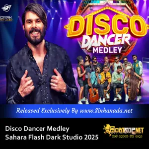 Cover Art – Disco Dancer Medley Sahara Flash Dark Studio 2025.mp3