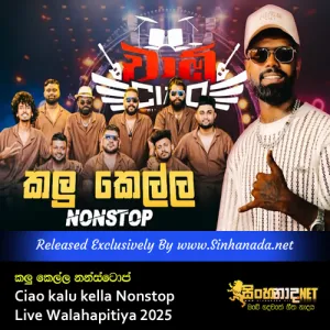 Cover Art – Ciao kalu kella Nonstop Live Walahapitiya 2025.mp3