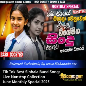Cover Art – Tik Tok Best Sinhala Band Songs Live Nonstop Collection June Monthly Special 2025.mp3