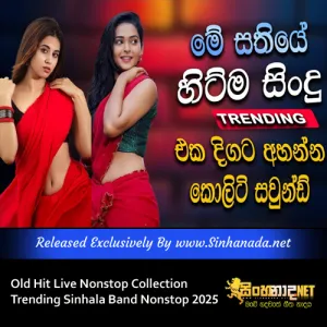 Cover Art – Old Hit Live Nonstop Collection Trending Sinhala Band Nonstop 2025.mp3
