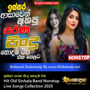 Cover Art – Issara Parana Sindu Hodama Tika Hit Old Sinhala Band Nonstop Live Songs Collection 2025.mp3