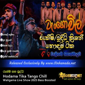 Cover Art – Rukshi x Buddhi Krishan Hodama Tika Tango Chill Waligama Live Show 2025 Bass Boosted.mp3