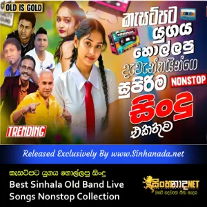 Cover Art – කැසට්පට යුගය හොල්ලපු සිංදු Best Sinhala Old Band Live Songs Nonstop Collection.mp3