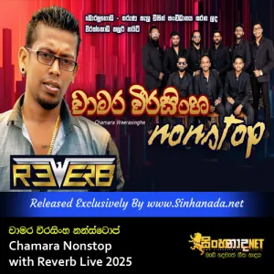 Cover Art – Chamara Nonstop චාමර වීරසිංහ හොඳම ගීත එකතුව with Reverb Live 2025.mp3