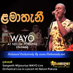 Lamathani ළමාතැනී - Sangeeth Wijesuriya WAYO Live අනාගතයේ  Orchestral Live in concert At Nelum Pokuna.mp3