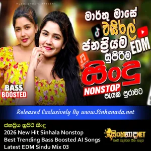 2026 New Hit Sinhala Nonstop ජනප්රිය සුපිරි සිංදු - Best Trending Bass Boosted AI Songs Latest EDM Sindu Mix 03.mp3