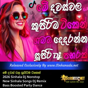 2026 Sinhala Dj Nonstop New Sinhala Songs Dj Remix මේ දවස්වල සුපිරිම ටිකෙන් - Bass Boosted Party Dance.mp3